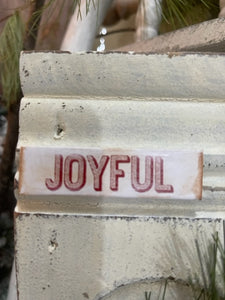Joyful Vintage Trim Piece