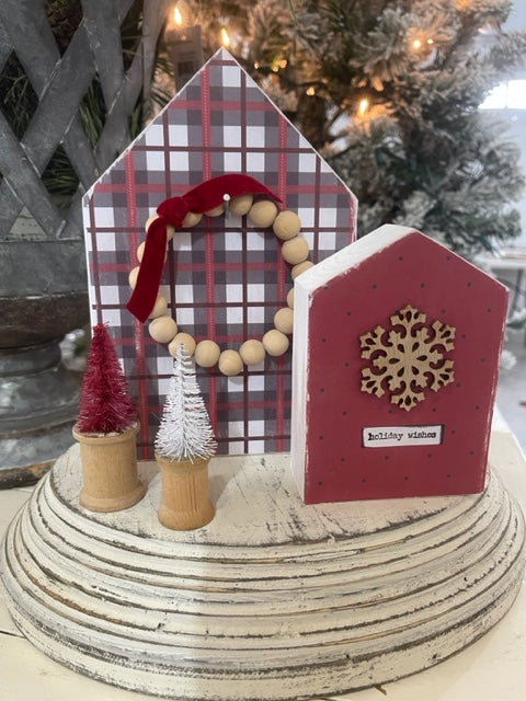 Holiday Wishes House Set