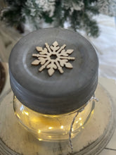 Load image into Gallery viewer, Ivory Glitter Tree jar
