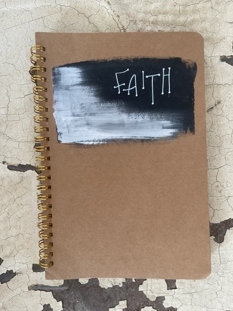 Faith Handpainted Journal