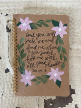 Load image into Gallery viewer, Jeremiah 29:13 Handpainted Journal
