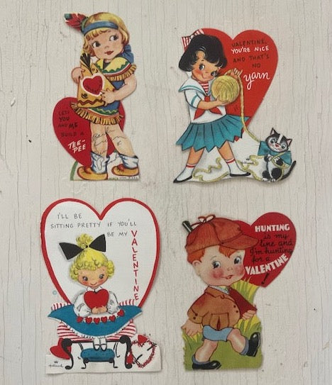 Vintage Valentines: Kids