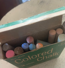 Load image into Gallery viewer, Vintage Colored Chalk
