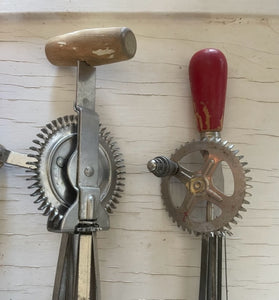 vintage kitchen rotary beater utensil retro