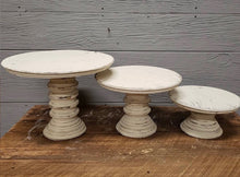 Load image into Gallery viewer, SMALL Wooden Cake Stands
