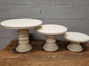 SMALL Wooden Cake Stands
